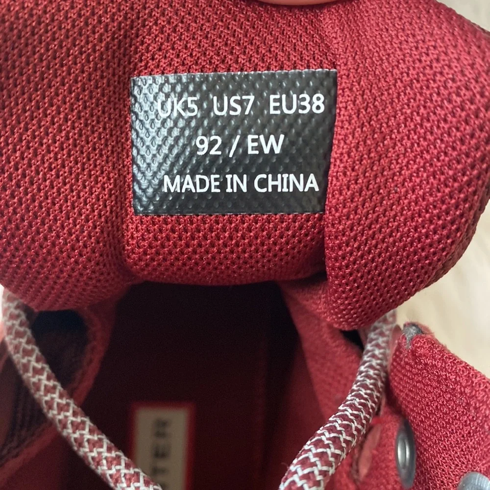 OFFER 🎁 Hunter Explorer Mid Lace Boot Women’s 7 - Picture 12 of 13